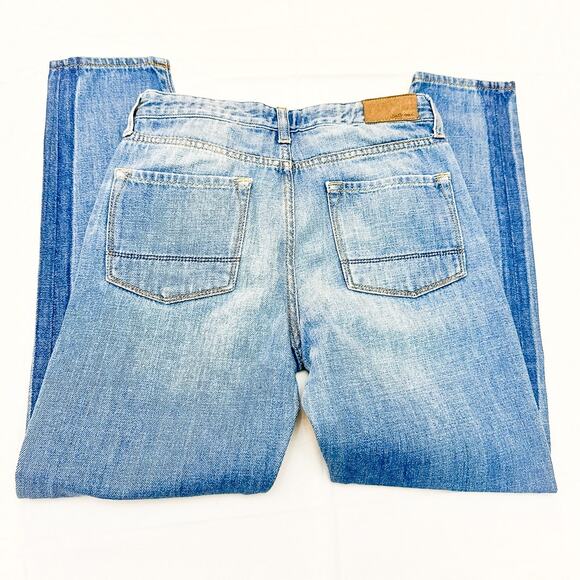 Bellerose Light Wash Tuxedo Contrast Stripe Skinny Denim Jeans BK172105 Size 12 - Picture 5 of 7